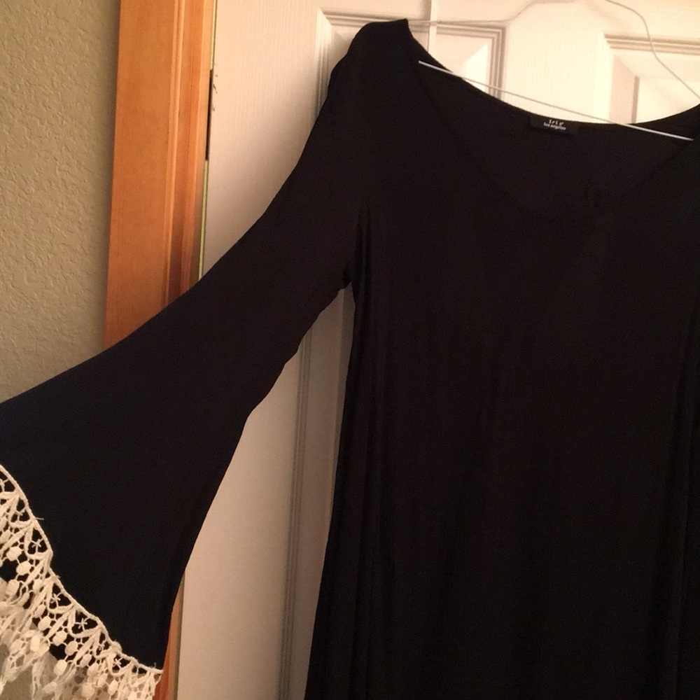 Black flowy dress